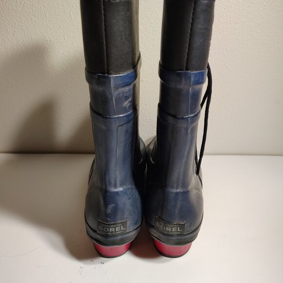 Sorel Women's 7.5 Rain Boot Lace Up Mid Length - Picture 4 of 7